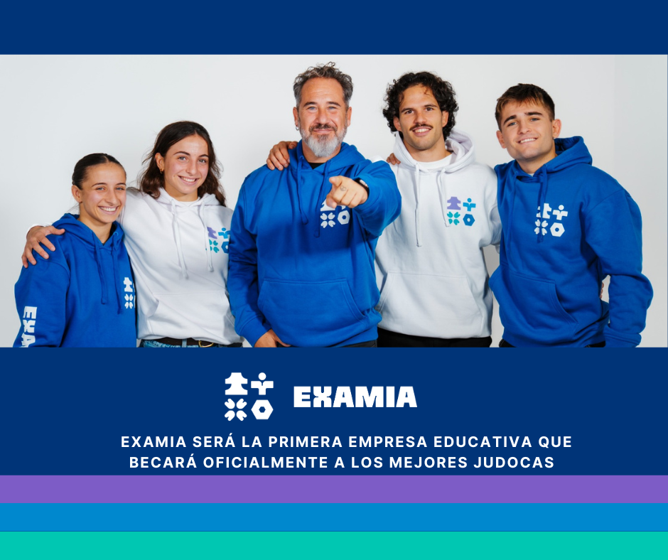 EXAMIA será la primera empresa educativa que becará oficialmente a los mejores judocas de España